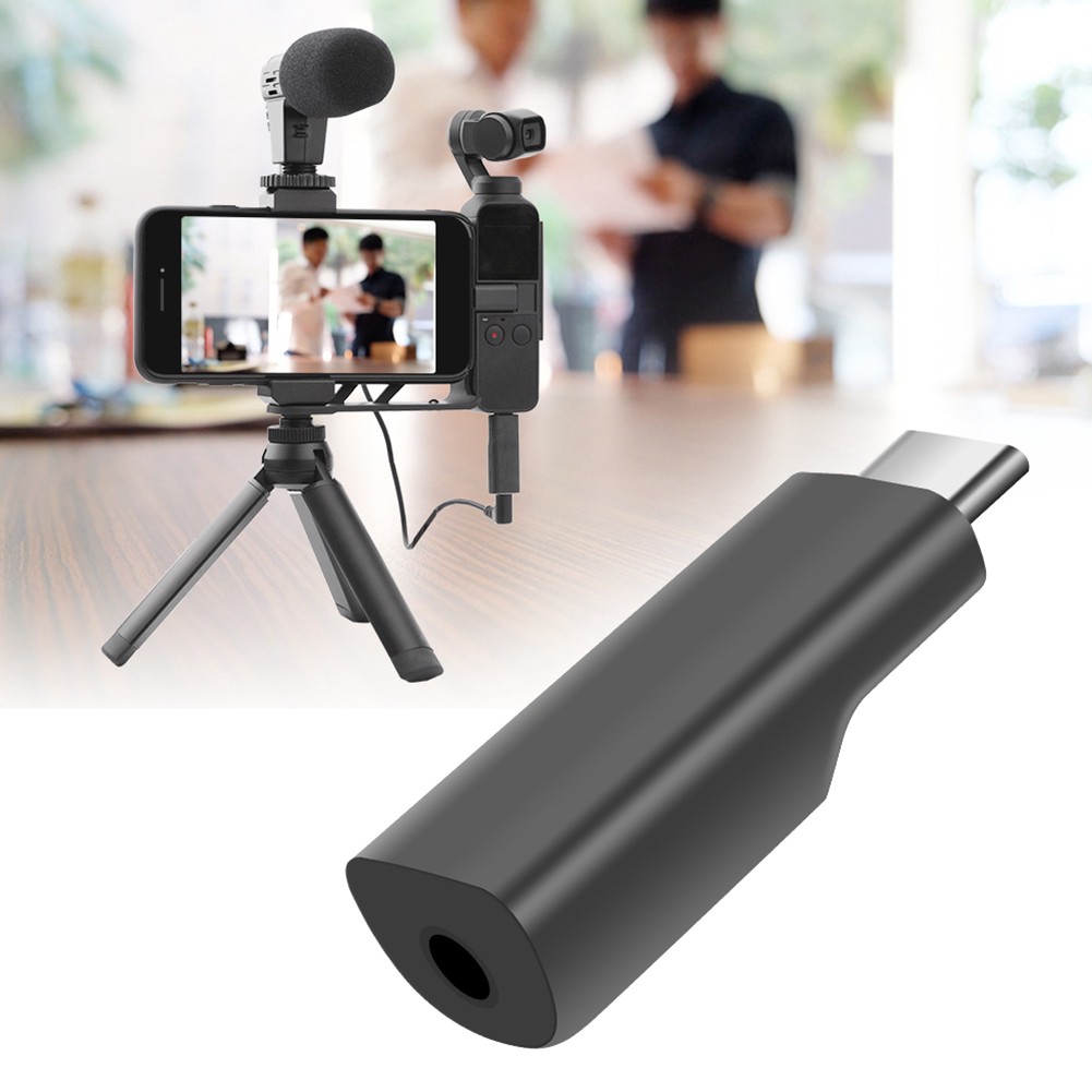 Đầu chuyển đổi âm thanh B26 giao diện 3.5mm dung cho Dji Osmo Pocket