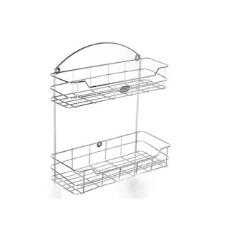 Kệ gia vị inox 2 tầng
