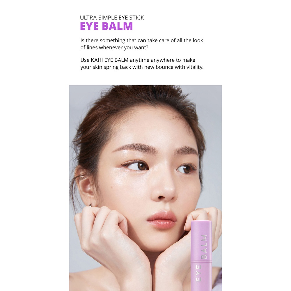 Thỏi Son Dưỡng Môi KAHI Uv Aqua Balm / Wrinkle Bounce Multi Balm / Extin C Balm / Eye Balm / Kisstin Balm / High Lighter Stick 9g