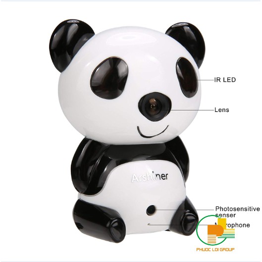 Camera Arshiner trông trẻ hình gấu trúc