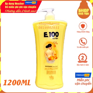 Sữa tắm e100 silky 1200ml