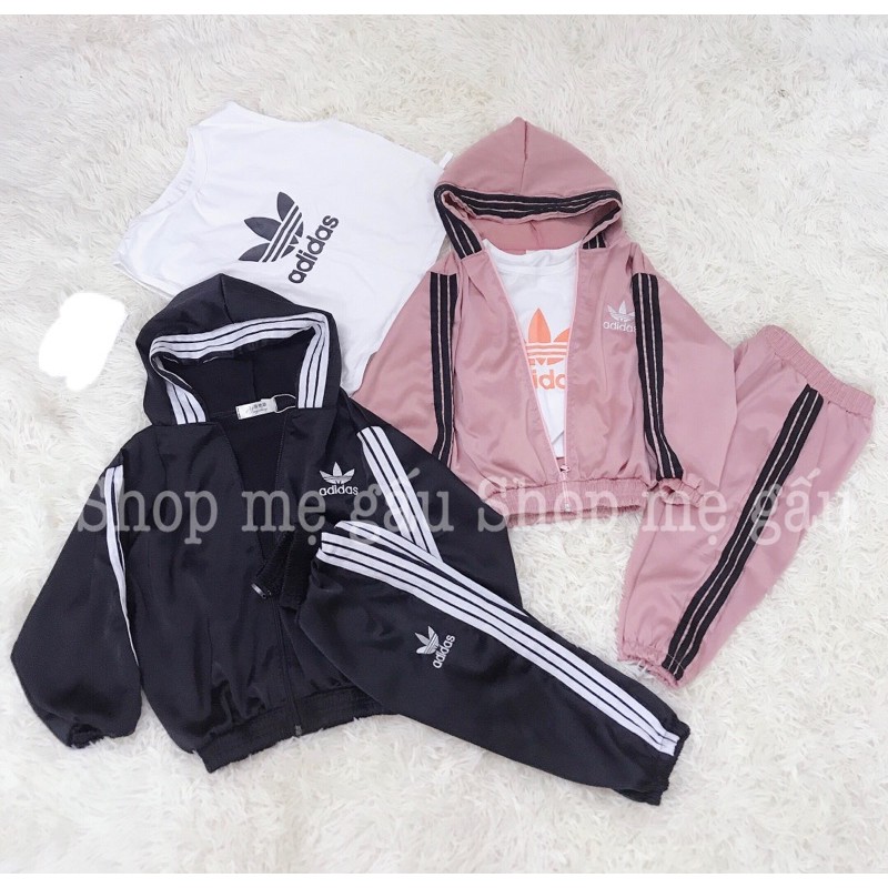 [freeship]Set bộ ADIDAS siêu xinh mà cực kì năng động cho bé 3 chi tiết , Set bo be gai, Set bo be trai, Đồ bộ cho bé | BigBuy360 - bigbuy360.vn