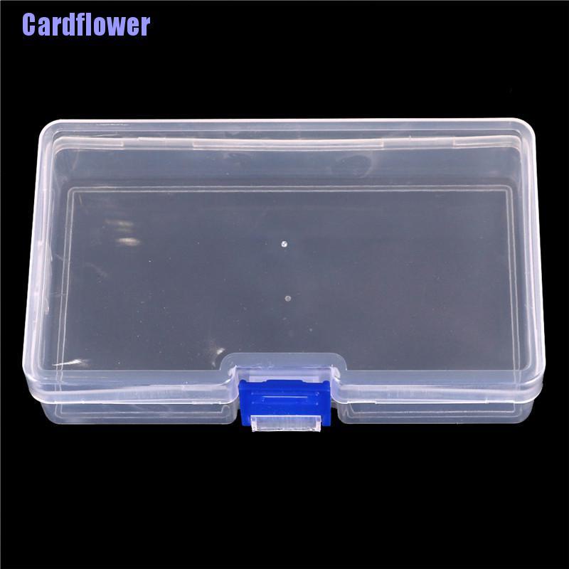 Hộp đựng đồ trang sức/đồ thủ công bằng nhựa trong suốt tiện dụng