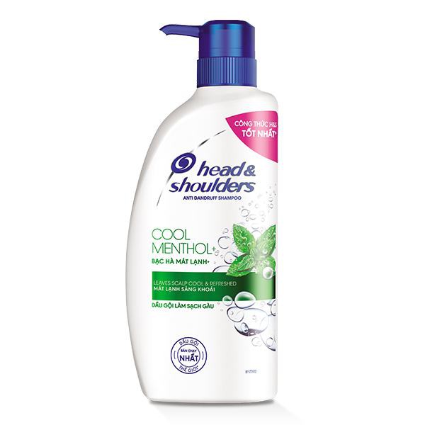 E - Dầu Gội Head & Shoulders Bạc Hà Mát Rượi 625Ml