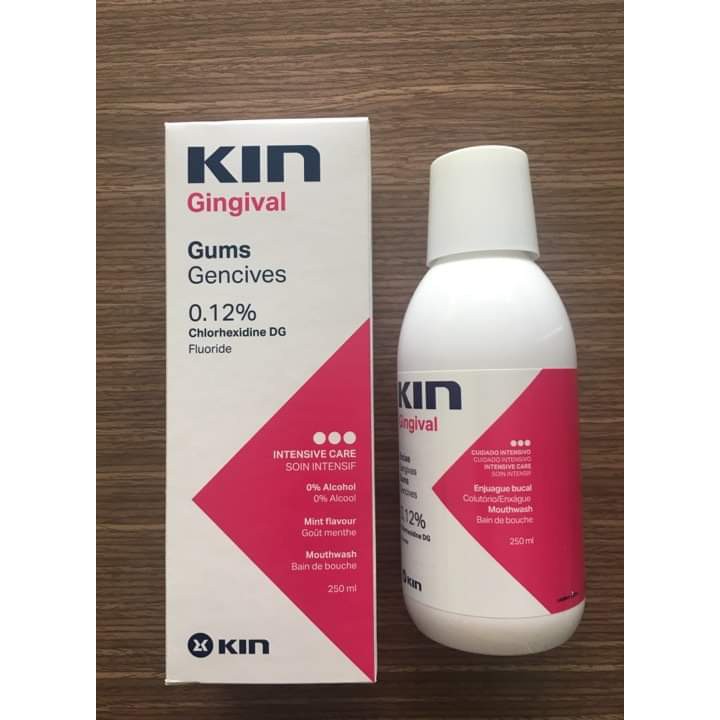 Nước xúc miệng sát khuẩn Kin Gingival  chai 250ml