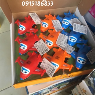 [Rẻ Vô Địch] Hộp Đồ Chơi 9 Chiếc Máy Bay Biến Hình Cho Bé