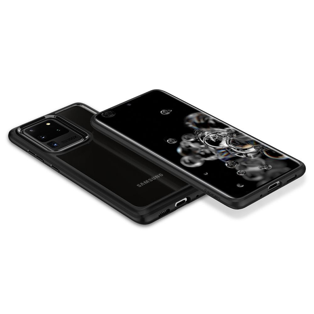 {Samsung Galaxy S20/S20 Plus/S20 Ultra} Ốp lưng dành cho Spigen Crystal Hybrid/ Ultra Hybrid/ Ultra Hybrid S Chính hãng