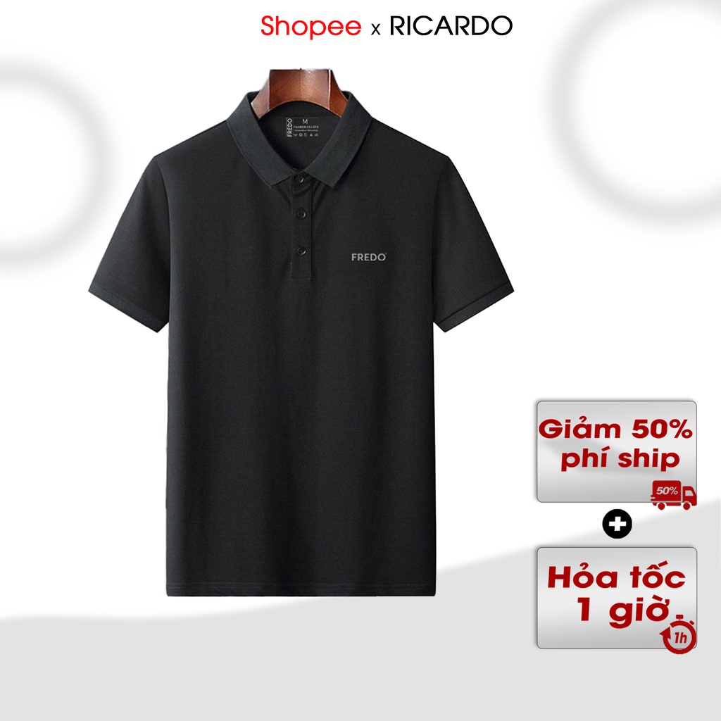 Áo polo nam cổ bẻ vải cotton Local Brand FREDO, Áo polo nam có cổ ngắn tay chuẩn form, sang trọng, lịch lãm - PL001