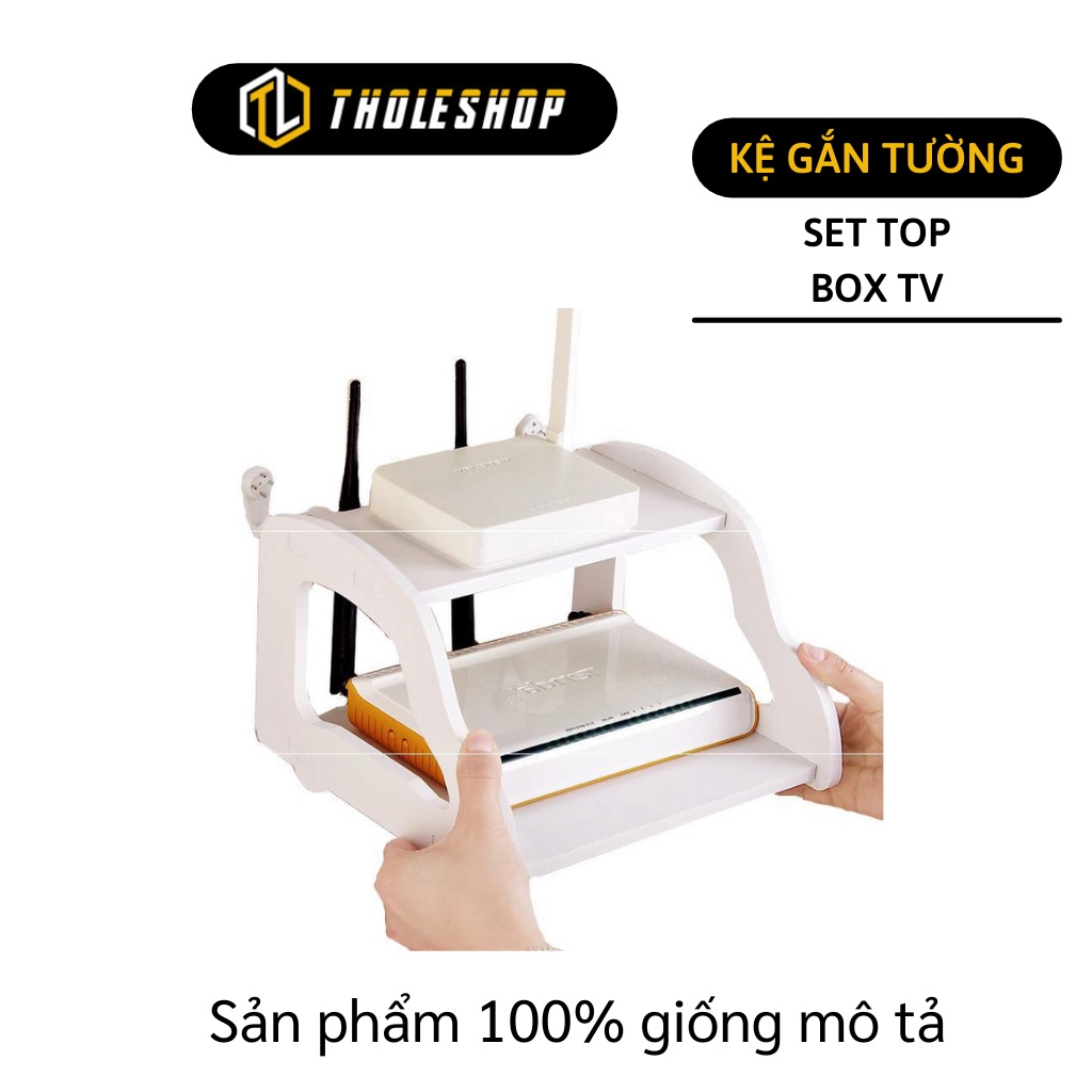 Giá Đỡ Bộ Định Tuyến Wifi - Kệ Đựng Cục Phát Wifi Gắn Tường, Chống Nước 8783