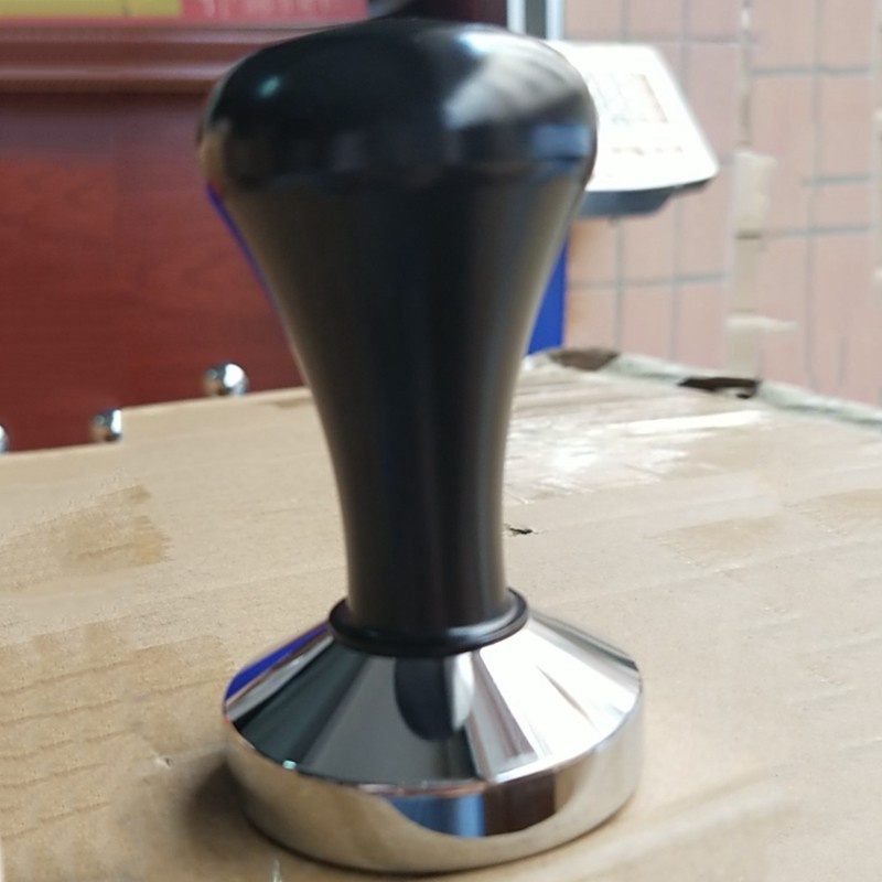 51MM Espresso Coffee Tamper Machine Press Flat Base Coffee Bean Press