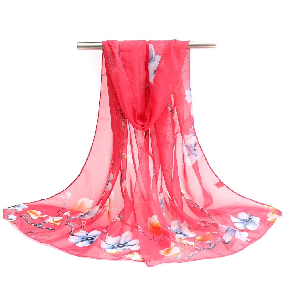 Khăn Voan Che Bụng Thoáng Khí Chống Nắng Kích Thước 50 * 150cm Cho Nữ WJ1042-36