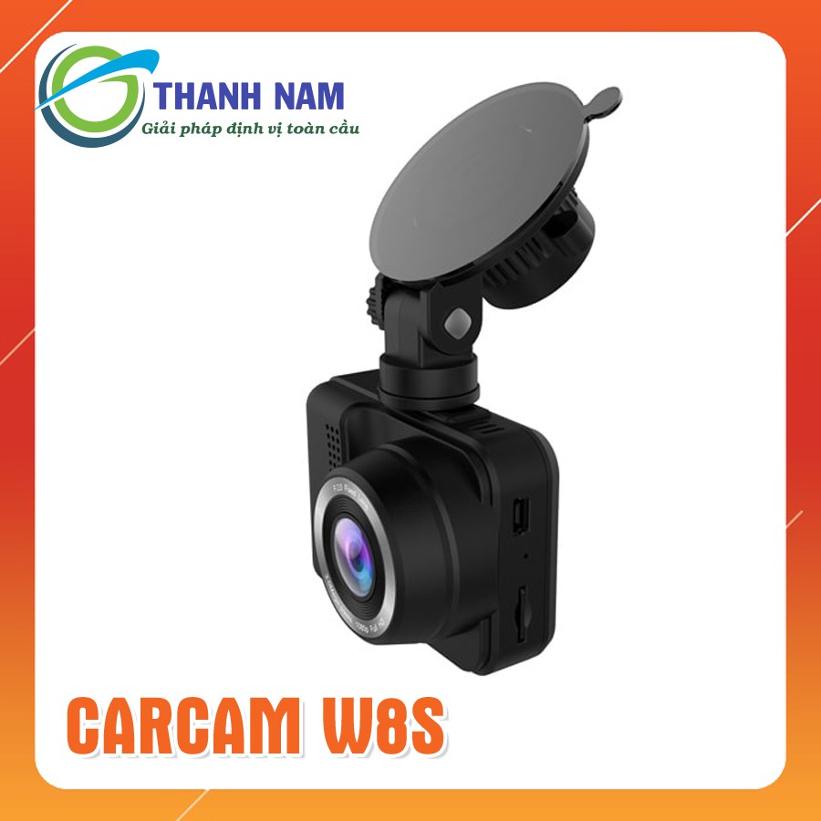 Camera hành trình Carcam W8S Ghi hình trước tích hợp đọc biển báo tốc độ, có GPS, Wifi (Miễn phí lắp đặt)