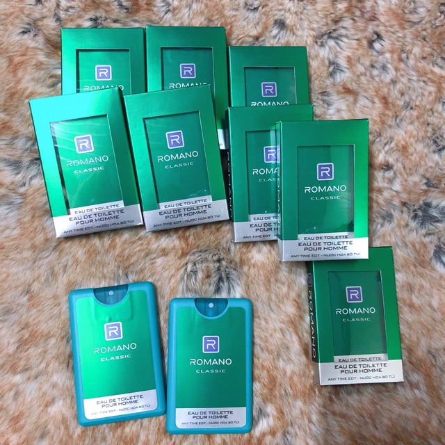 nước hoa romano mini 18ml
