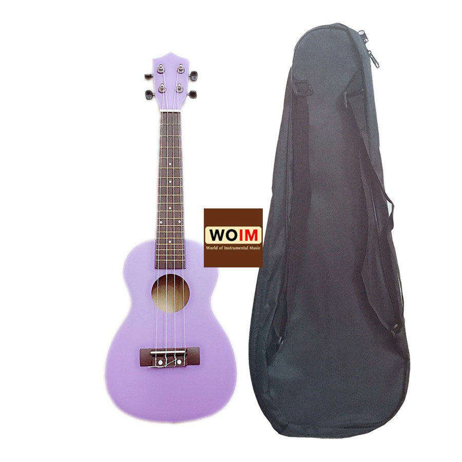 Đàn Ukulele Concert Woim 33A19 Size 23 Tặng kèm bao vải thời trang - HÀNG CÓ SẴN