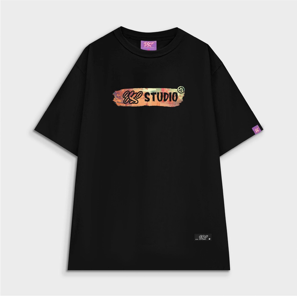 Áo thun 8YO Tranh Sơn Dầu Tee - Đen