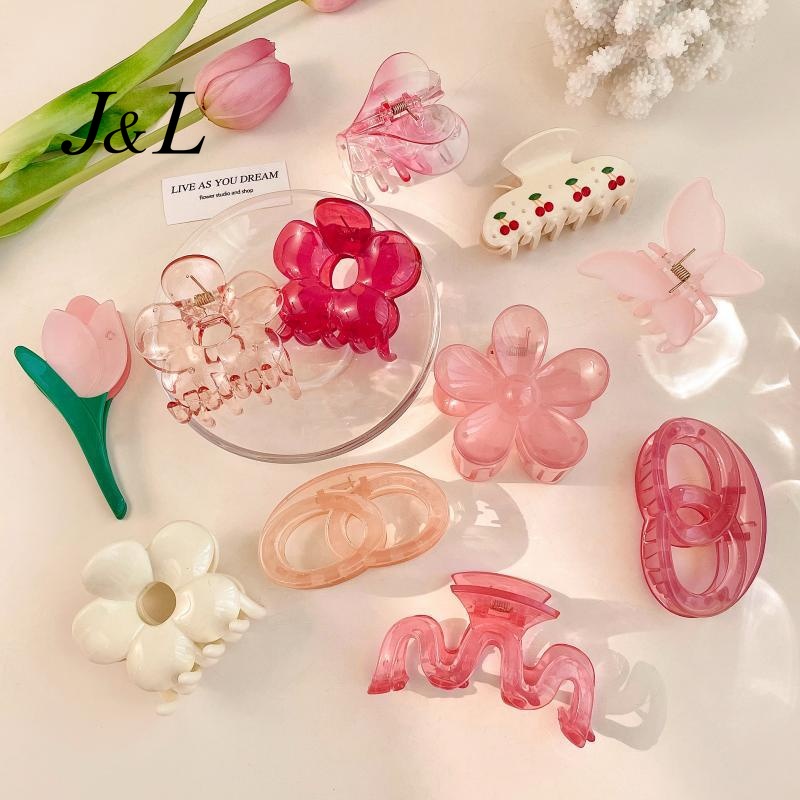 Kẹp Tóc Hình Hoa Đính Đá Thời Trang Cho Nữ