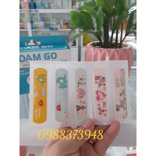 Băng dán vết thương hình cute hộp 100 chiếc