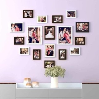[RẺ VÔ ĐỊCH] Khung ảnh treo tường TIM17 - Khung ảnh bộ (không gồm ảnh) - Bảo hành gãy vỡ 1 đổi 1