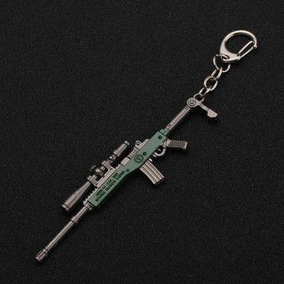 Móc chìa khoá hình Cây Súng Bắn Tỉa Xanh PUBG