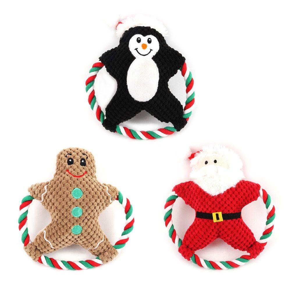 LAYOR1 Đồ Chơi GặM HìNh Ông Già Noel / BáNh Mì Cho Thú Cưng