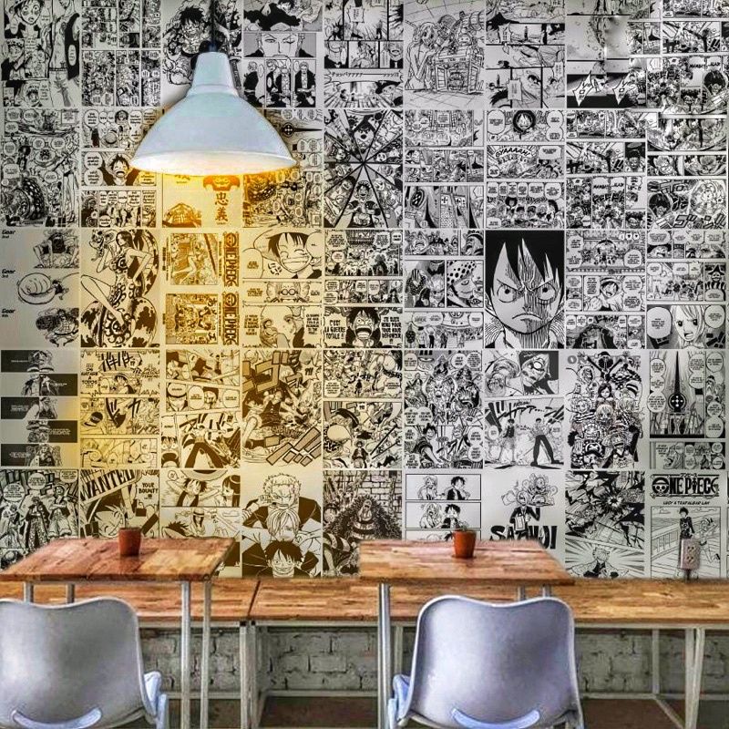 Tranh dán tường poster anime manga 10x15cm