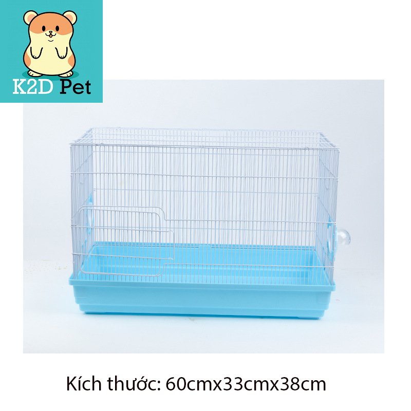 Lồng siêu to Size 60*33*38cm ko phụ kiện cho Hamster, Guinea Pig (bọ ú, chuột lang), thỏ, sóc, chinchilla