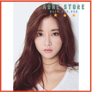 Tuýt Nhuộm Tóc Maia Colagen Màu Nâu Đỏ 7/75 + Trợ Oxi + Găng Tay