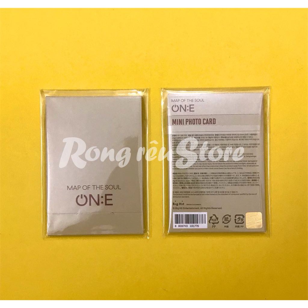 [CÓ SẴN] BTS - Ảnh/Mini photocard (Nhiều đợt: Muster, Mots CC,...)