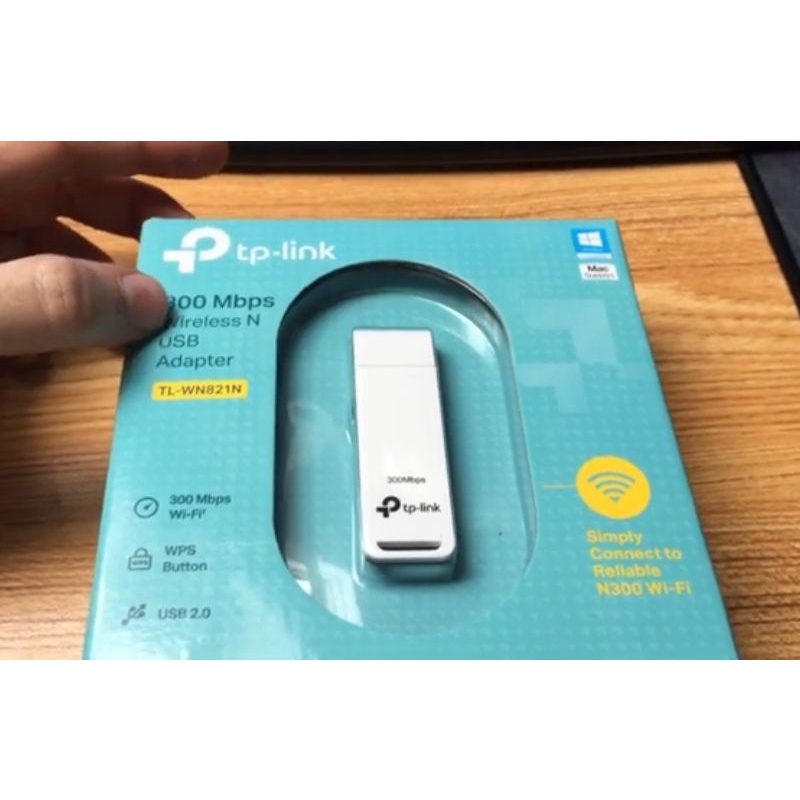 USB thu sóng Wifi TP-Link WN821N (Tốc Độ 300Mbps)