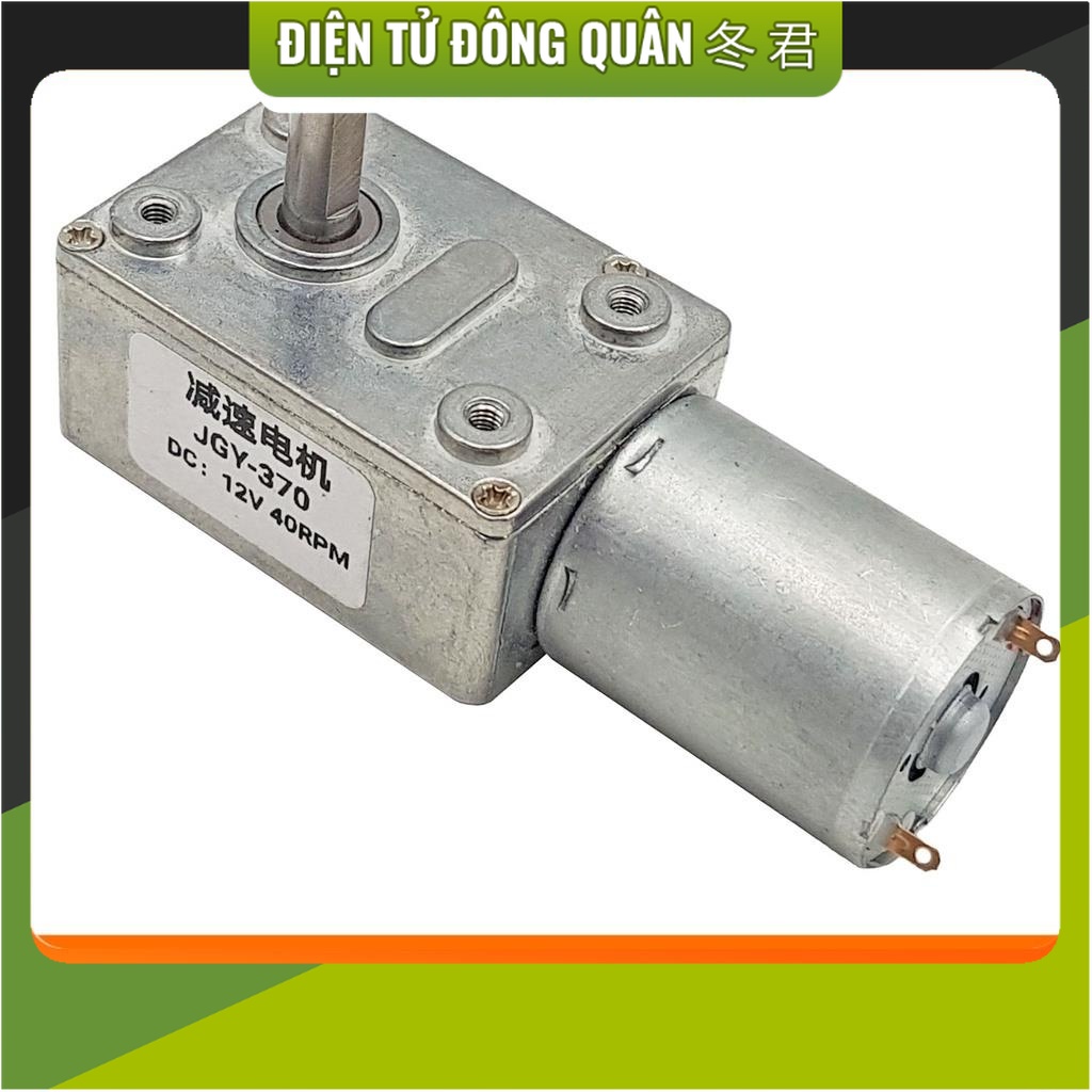 Động cơ giảm tốc hộp số vuông góc JGY370 40rpm [ĐIỆN TỬ]