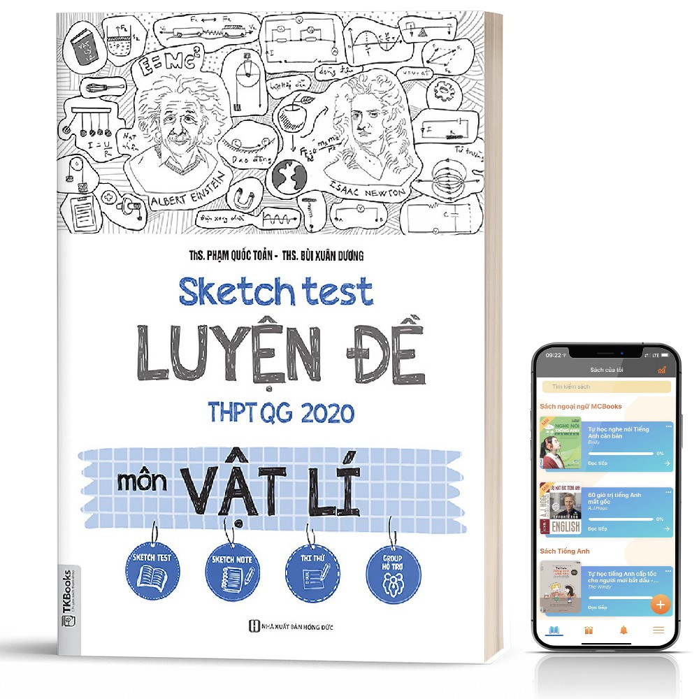 Sách - Sketch test - Luyện đề ôn thi THPTQG môn Vật lí năm 2020