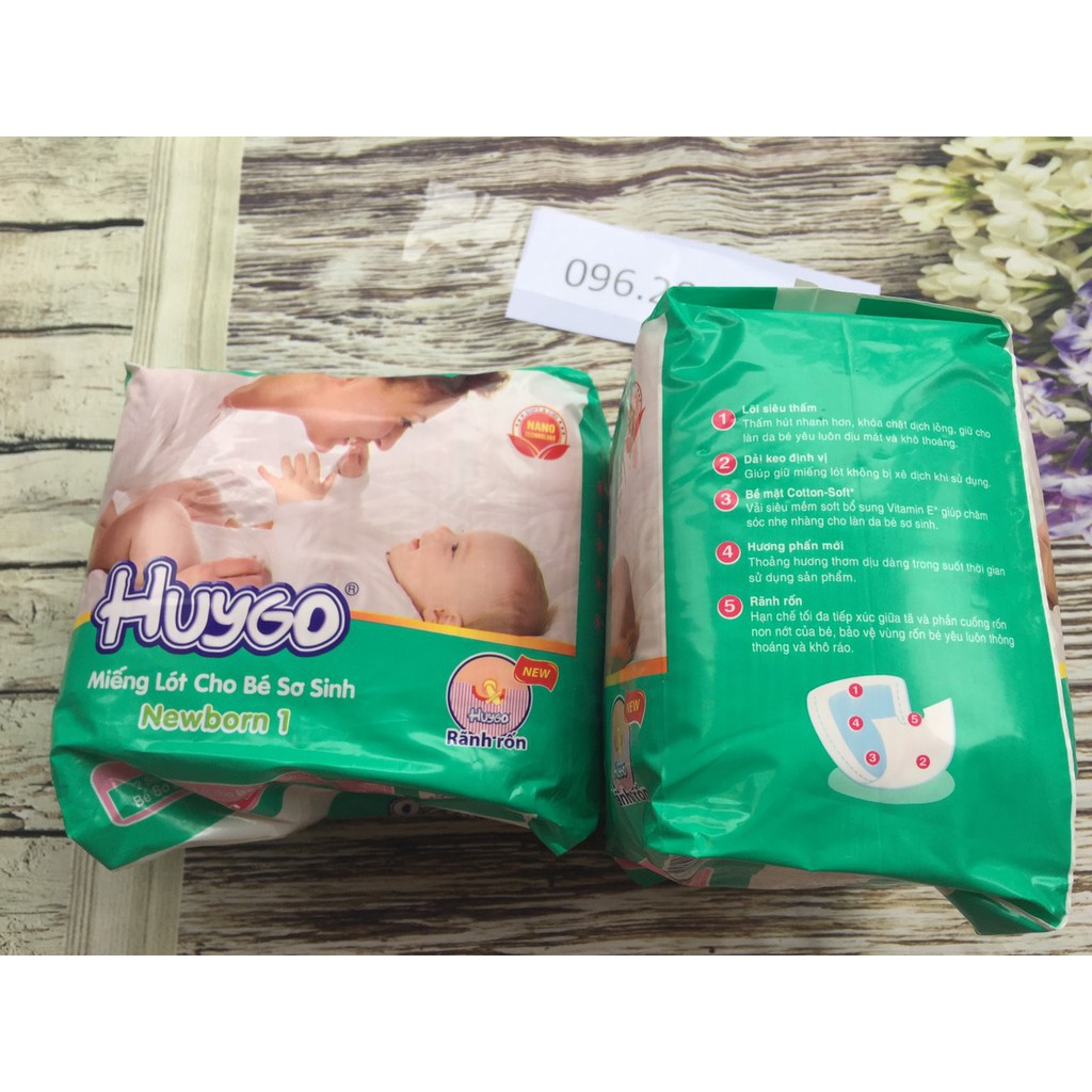 Miếng lót sơ sinh Huygo new born 1 ( 26 miếng) CHO BÉ