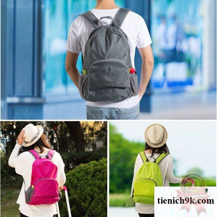 Balo thu gọn du lịch cho học sinh sinh viên nhân viên đi học đi làm đi chơi cao cấp