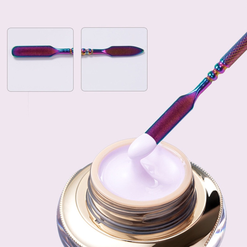 Khay Đựng Màu Vẽ Móng Bằng Thép Không Gỉ Tiện Dụng