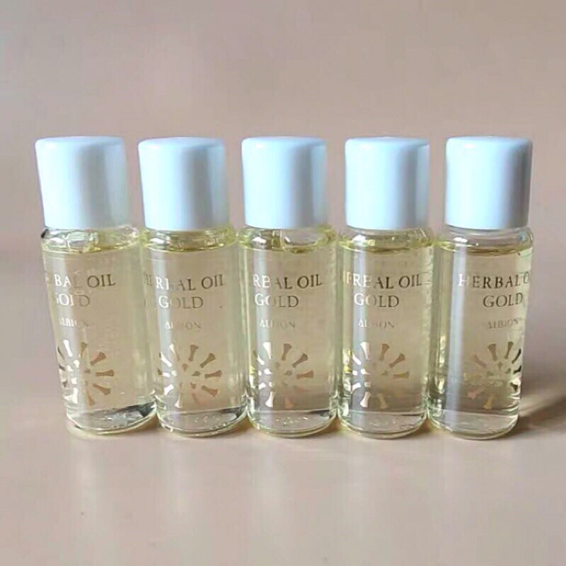 Dầu dưỡng ALBION HERBAL OIL dùng thử 8ml & 12ml