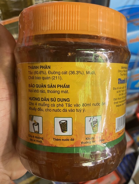 Tắc xí muội thanh bình hủ 900g