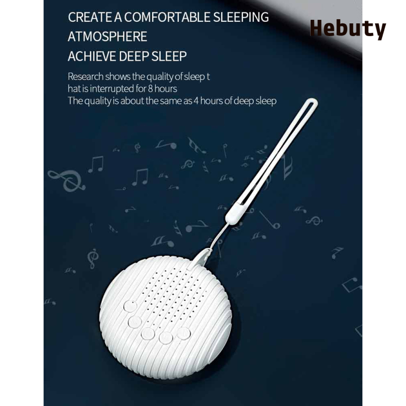 [Home & Living]Mini White Noise Machine Sleep Sound Machine Therapy Helper Sleep Helper