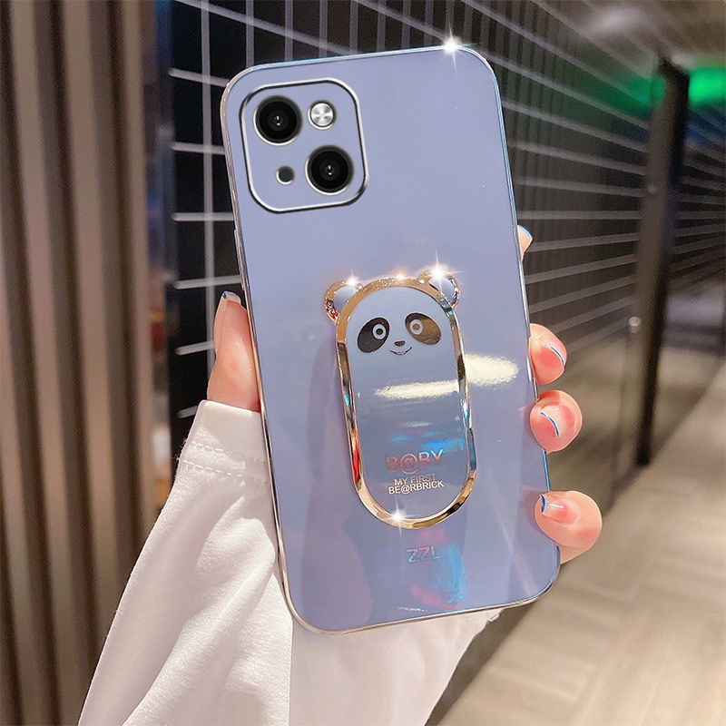 Ốp iPhone Hình Gấu Trúc 3D Chống Sốc Cho iPhone 11,12,13 và 11,12,13promax