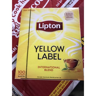 Trà túi lọc lipton 100 gói 200g