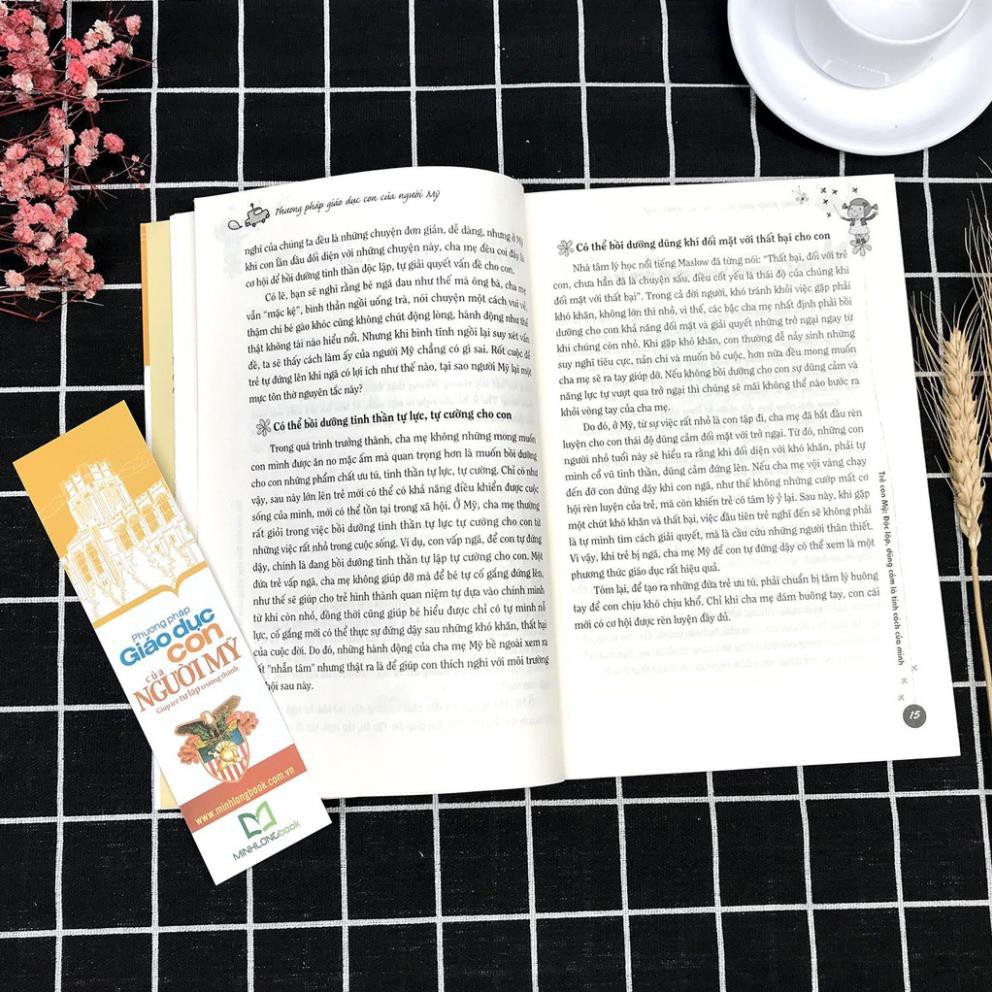Sách - Phương pháp giáo dục con của người Mỹ (Giúp trẻ tự lập trưởng thành) [Minh Long]