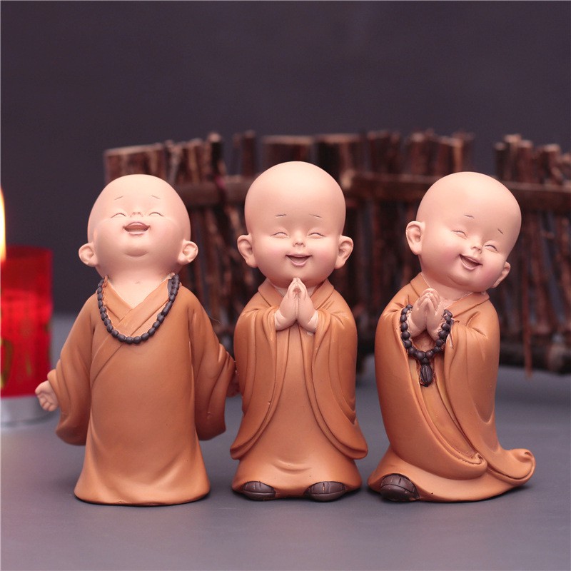 Tượng chú tiểu mini dễ thương mang lại an nhiên trong cuộc sống 💕FREESHIP 50k💕 - Dear Ladies