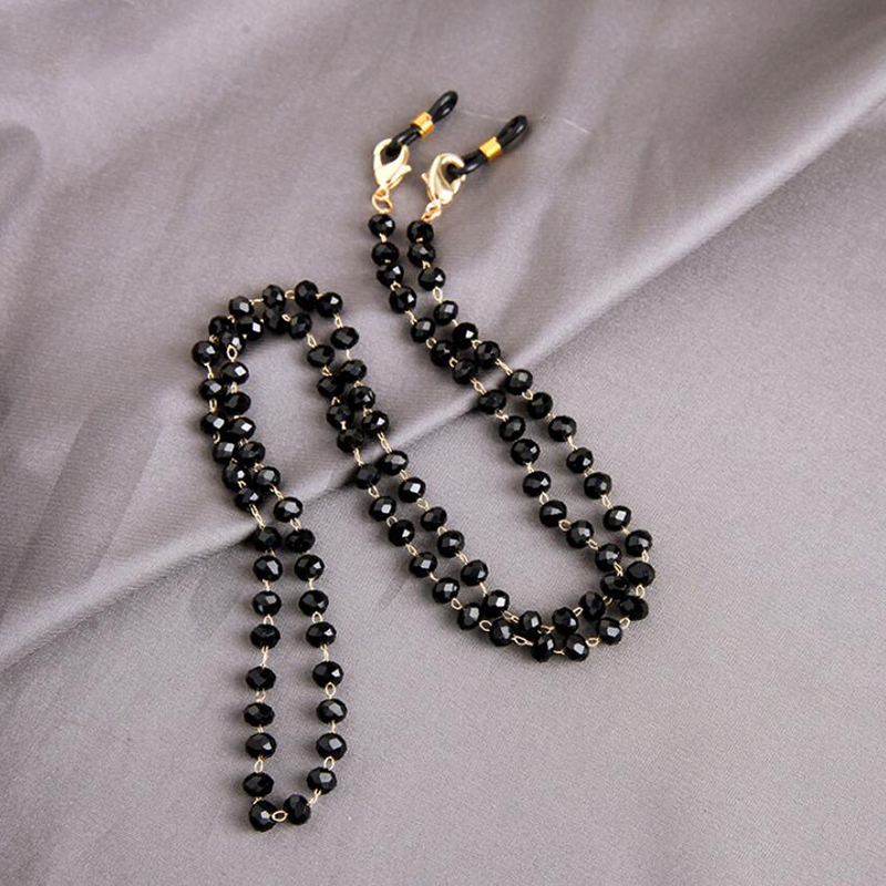 Dây đeo mắt kính đính ngọc trai giả thời trang dành cho nữ