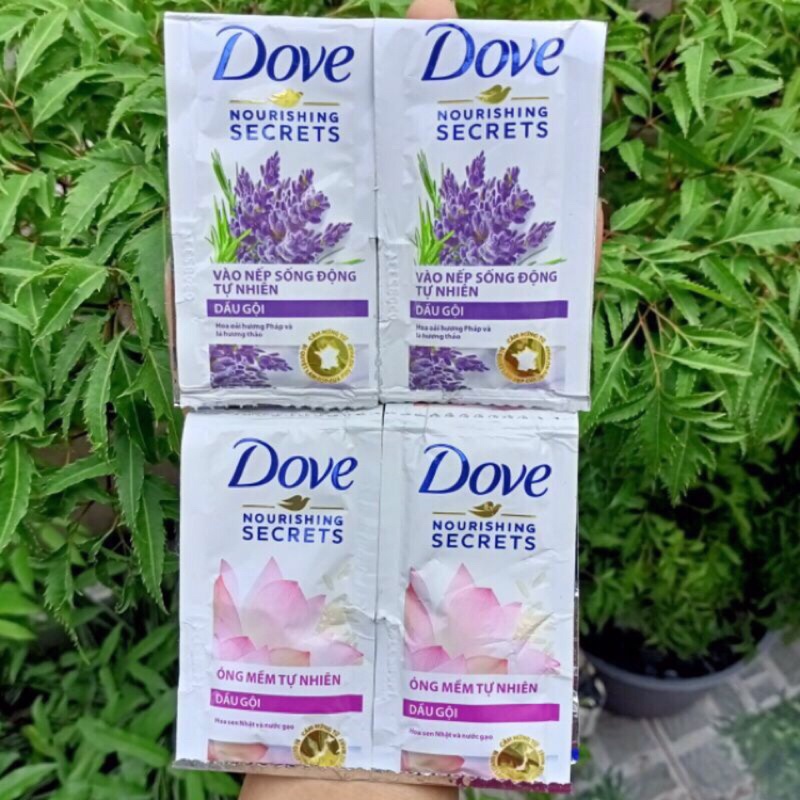 50 Gói Dầu Gội Dove ( Hàng Đứt Dây Sale )