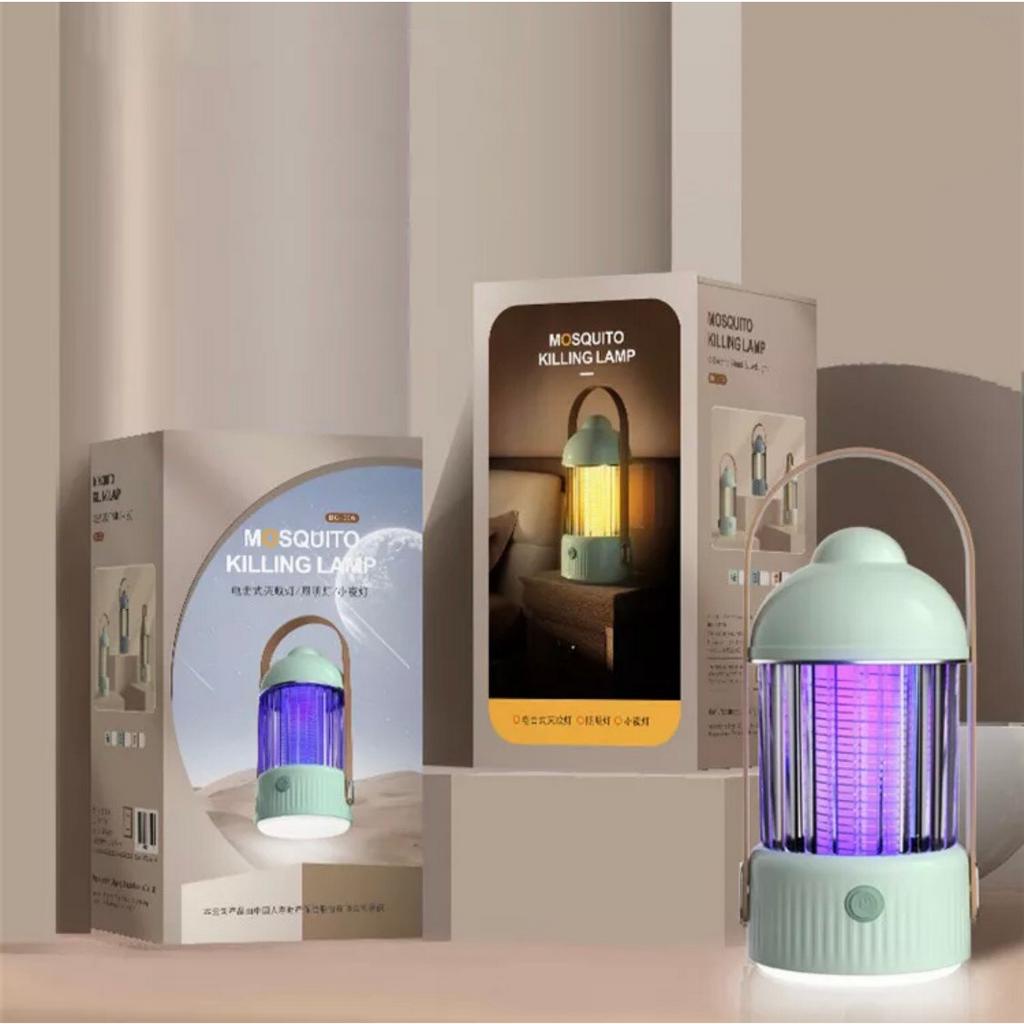 Máy Bắt Ruồi Muỗi Công Nghệ Đèn LED Với Dung Lượng Pin 4000mAh Không Dùng Hóa Chất Bảo Vệ Sức Khỏe Gia Đình