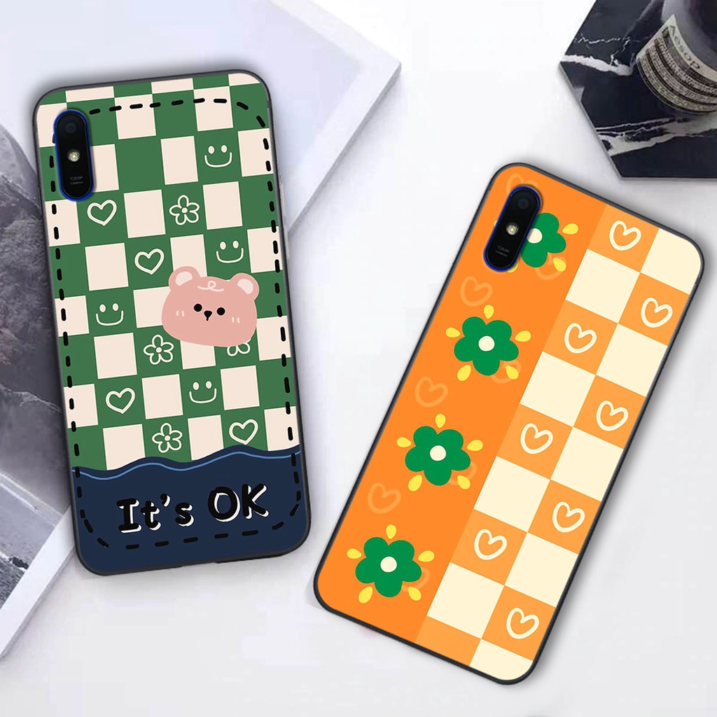 Ốp lưng Xiaomi REDMI 9A happy day, gấu bear dễ thương - BỀN - ĐẸP -BAO GIÁ TOÀN THỊ TRƯỜNG