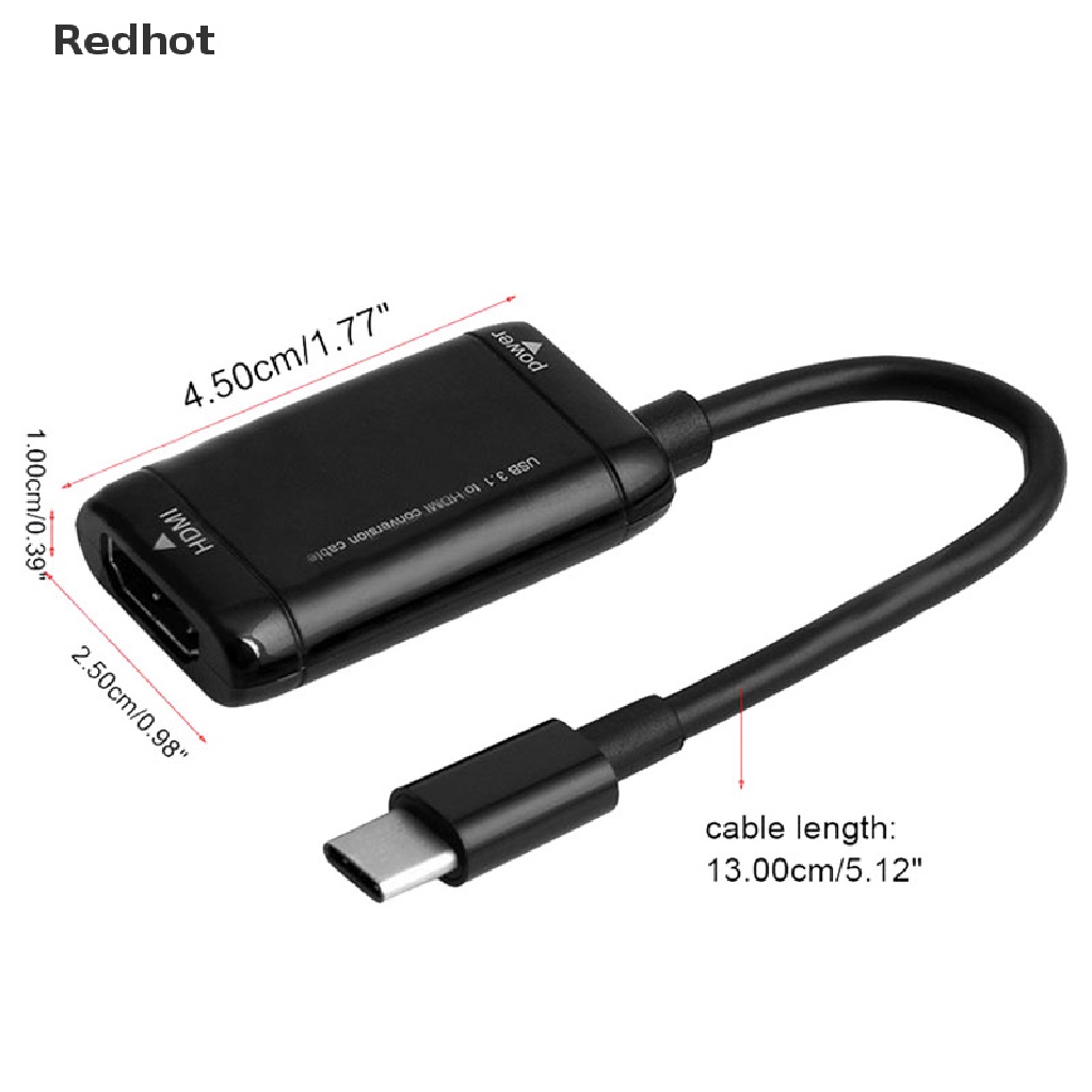 Cáp ChuyểN Từ USB-C Sang HDMI USB 3.1 Cho MáY TíNh BảNg Android