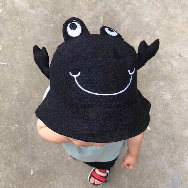 NÓN RỘNG VÀNH - HÌNH CUA 3D CUTE CHO BÉ