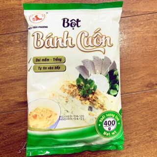 Bột làm bánh cuốn dai mềm dẻo ngon