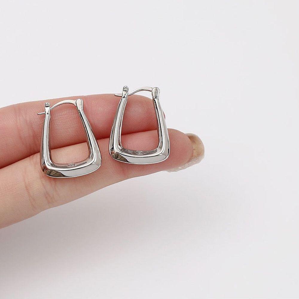 Bông Tai Hình Vuông Thời Trang Dành Cho Nữ