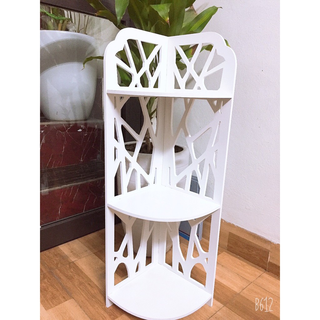 [ RẺ VÔ ĐỊCH] Kệ Góc hiện đại Kẻ Sọc 3 Tầng nhà tắm chống nước IG121 | BigBuy360 - bigbuy360.vn